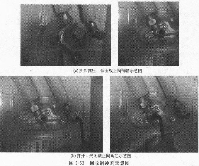 圖2-63 回收制冷劑示意圖